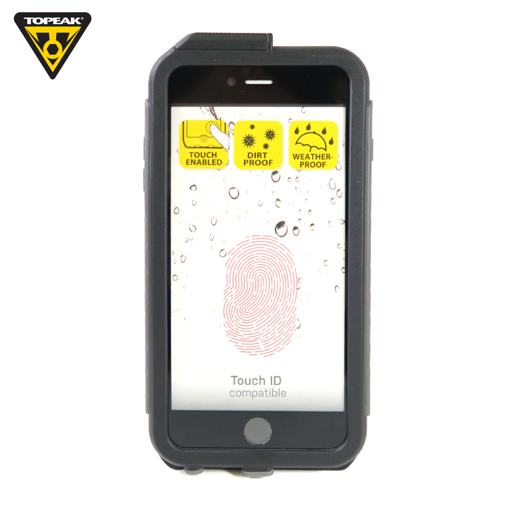 TOPEAK Weatherproof iPhone 6 Plus三防抗水手機保護殼-黑灰
