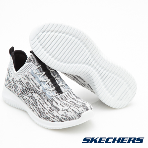 SKECHERS (女) 運動系列 ULTRA FLEX - 12831WBK