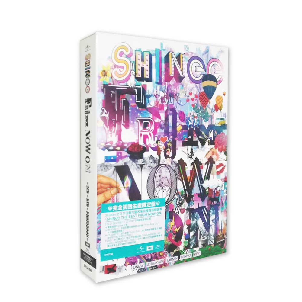 SHINee THE BEST FROM NOW ON 初回豪華盤 雙CD附DVD