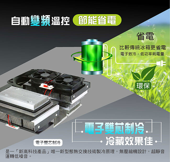 ZANWA晶華 電子雙芯變頻式冰箱 CLT-30AS
