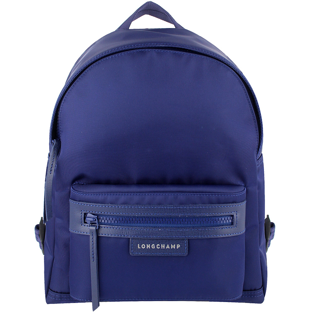 Longchamp 厚質尼龍後背包(藍色)