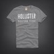 HOLLISTER Co.  男裝 現貨 百搭字母短T恤(灰) product thumbnail 1