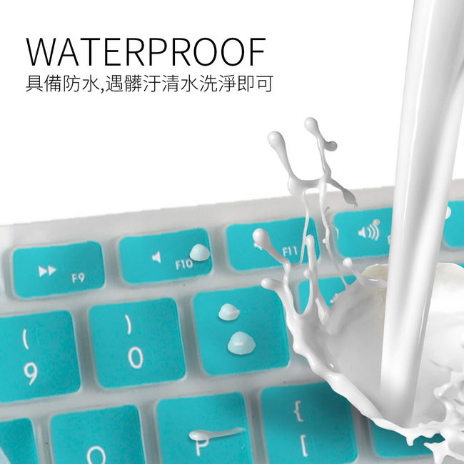 Macbook Pro13/15 Touch Bar 鍵盤膜 注音時尚華麗色