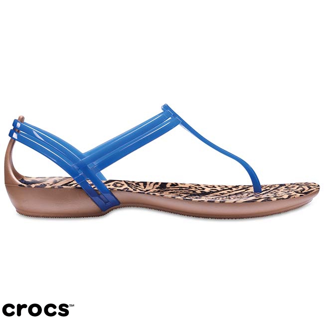 Crocs 卡駱馳 (女鞋) 伊莎貝拉T型涼鞋 204859-4HS