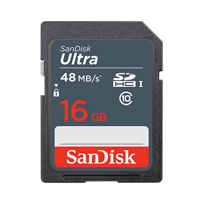SanDisk Ultra SDHC 16GB 記憶卡 48MB/s (公司貨)
