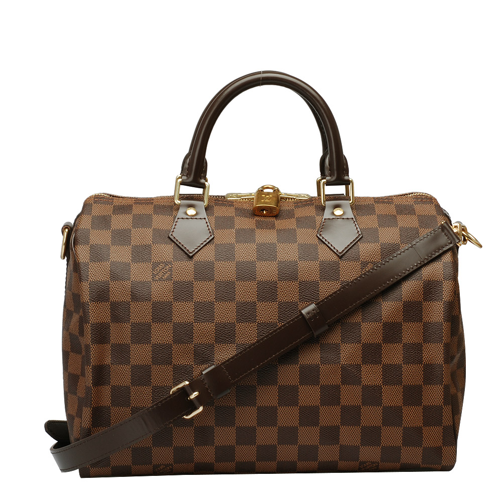 LV N41367 經典Damier SPEEDY 30 手提/斜背波士頓包