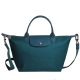 Longchamp Le pliage Neo 尼龍布短帶水餃包/斜背包(鮮綠/小) product thumbnail 1