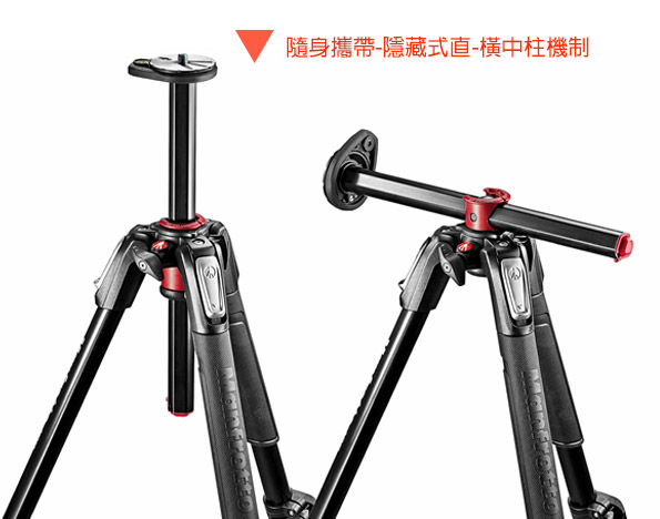 Manfrotto 曼富圖 MT190CXPRO3 新190系列碳纖維三節腳架