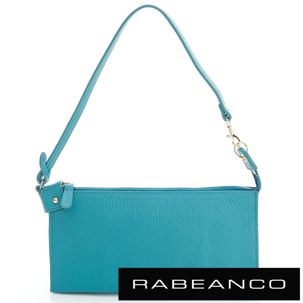 RABEANCO 迷時尚系列手拿包 藍綠