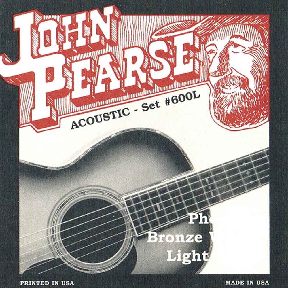 JOHN PEARSE JPXA-PH-600L 12-53 民謠吉他套弦