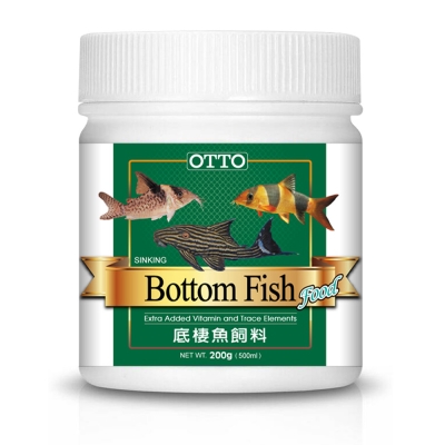 OTTO奧圖 底棲魚錠狀飼料 200g x 2