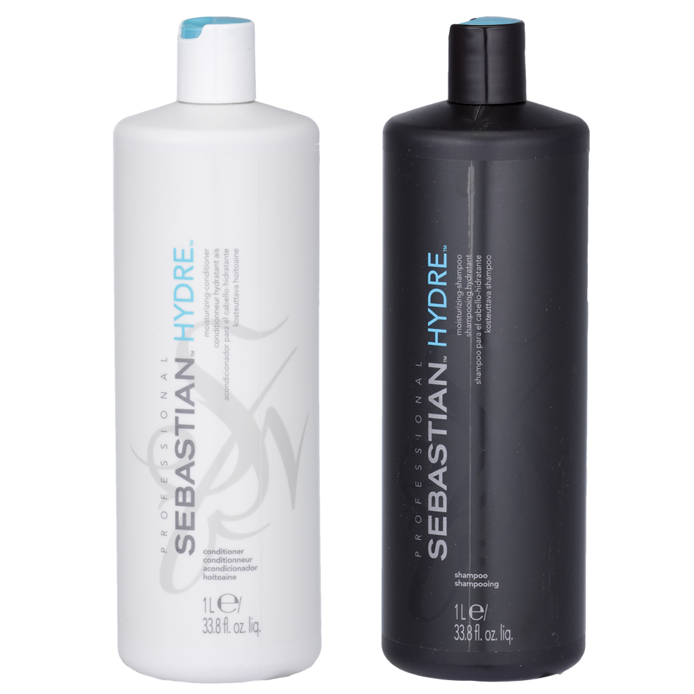 SEBASTIAN 莎貝之聖 水潤造型洗髮乳1000ML+水潤造型滋養霜1000ML