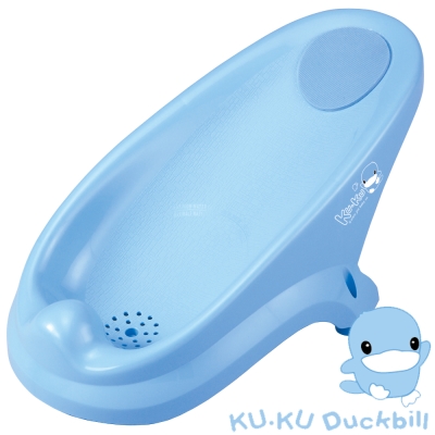 KUKU酷咕鴨防滑沐浴架-藍