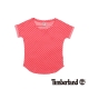 Timberland 女款桃紅點點捲袖短袖T恤 product thumbnail 1