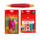 Faber-Castell 紅色系 畫畫寫字剪貼就這組 product thumbnail 1