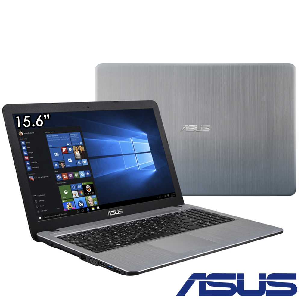 ASUS X541NA 15吋四核筆電(N3450/500G/4G/銀