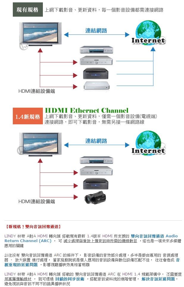 LINDY 林帝 垂直向下 A公對A母 HDMI 2.0 轉向頭 (41505)