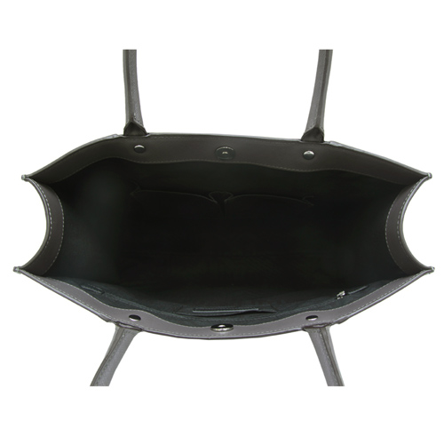 REBECCA MINKOFF MAB TOTE 防刮牛皮手提/肩背包-灰色(中)