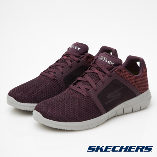 SKECHERS (男) 健走系列 GO FLEX 2 - 54014BURG