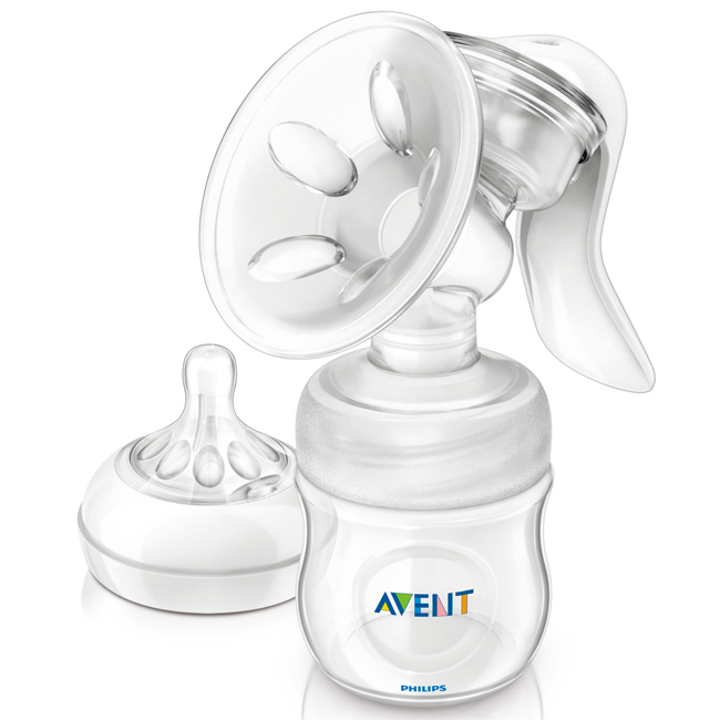 PHILIPS AVENT 輕乳感PP手動吸乳器+快速食品加熱器