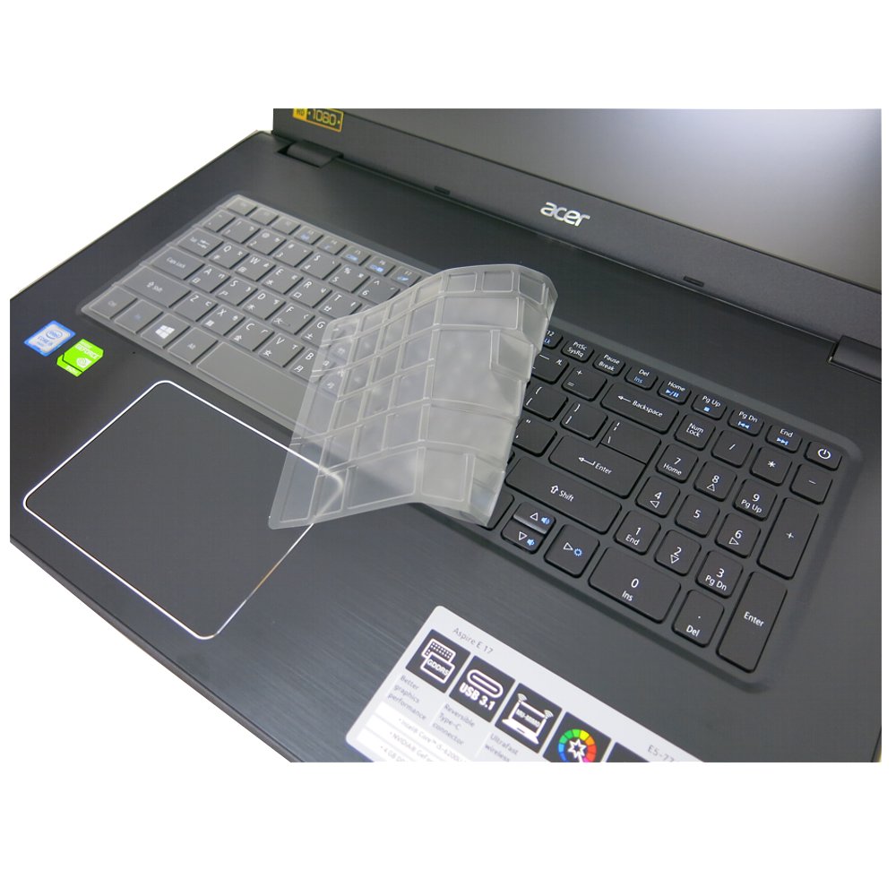 EZstick ACER Aspire E5-774 G 奈米銀抗菌 TPU 鍵盤膜