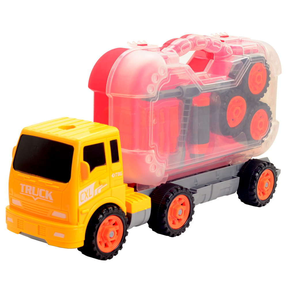 Construction Vehicles 可拆式提把工具組拖板卡車模型 product image 1