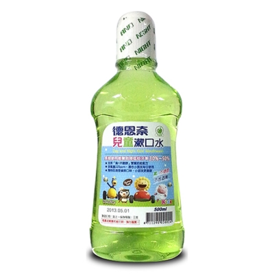 德恩奈 兒童漱口水 500ml