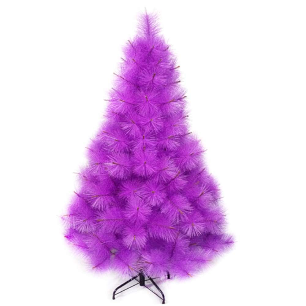 摩達客 台製6尺(180cm)特級紫色松針葉聖誕樹 裸樹 (不含飾品不含燈)