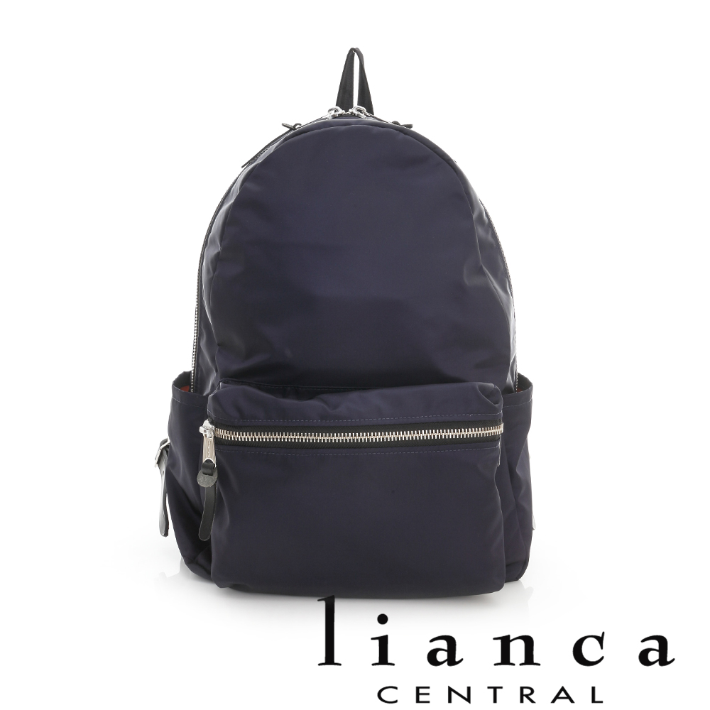 lianca 純手工製LIMONTA SIMPLE後背包 深藍(大)