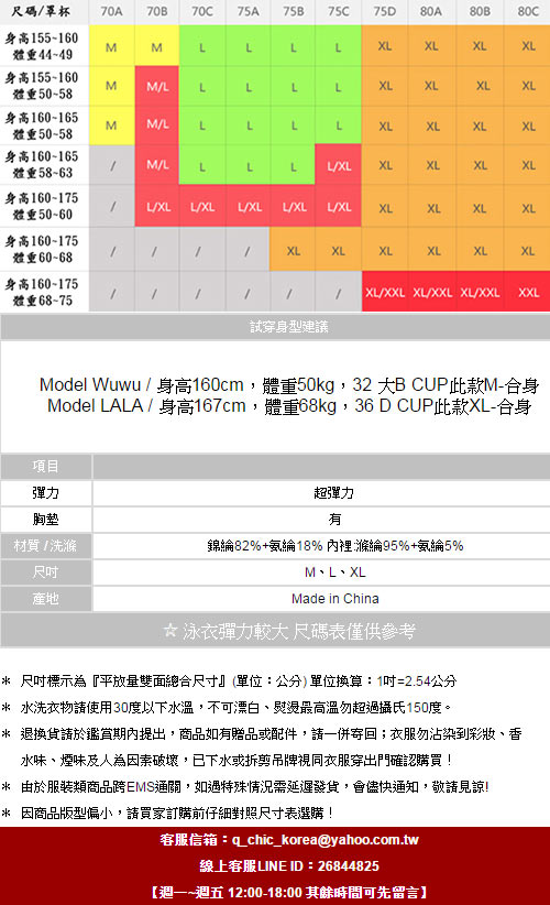 多彩玫瑰花邊三件式比基尼 (彩色)-CiAO妞 holiday