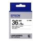 EPSON C53S657401 LK-7WBN一般系列白底黑字標籤帶(寬度36mm) product thumbnail 1
