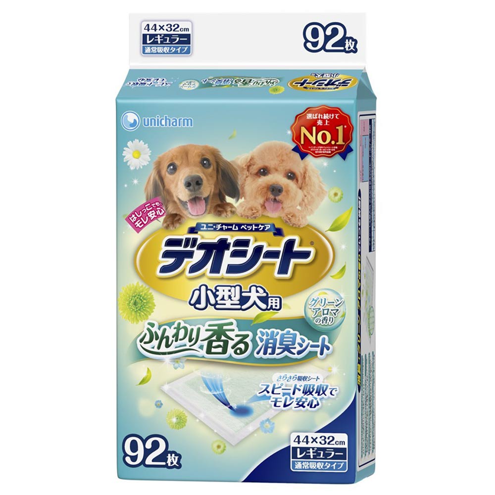 日本Unicharm消臭大師 小型犬狗尿墊 森林香 M92