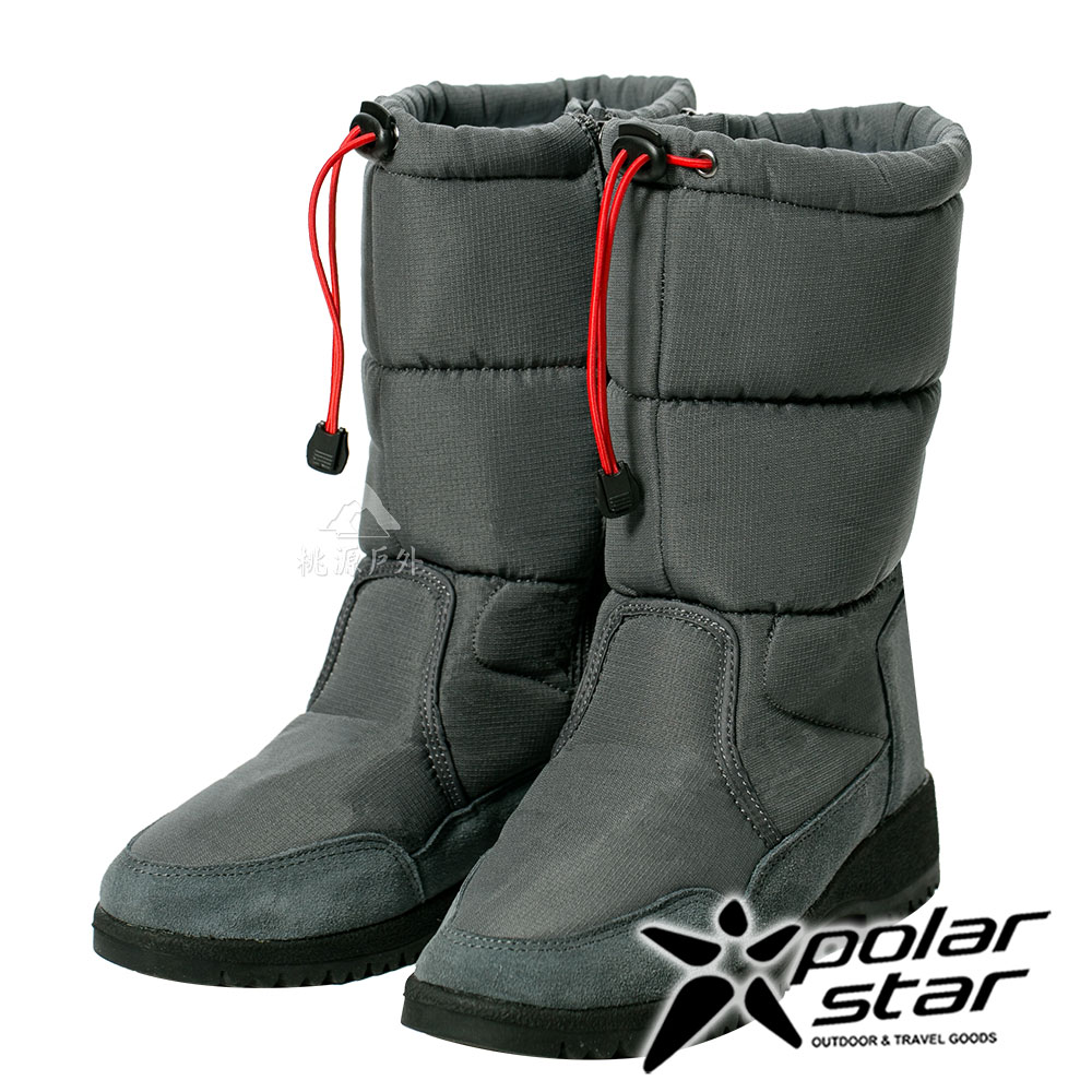 PolarStar 女 保暖雪鞋│雪靴│保暖靴『灰』P17632