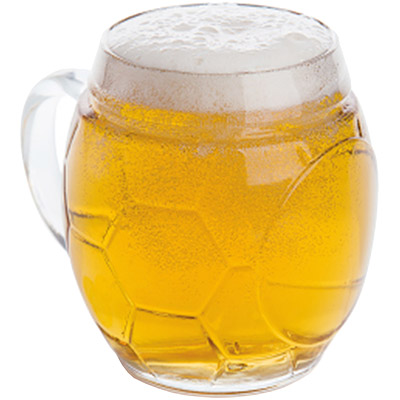 EXCELSA Sport造型啤酒杯(足球650ml)