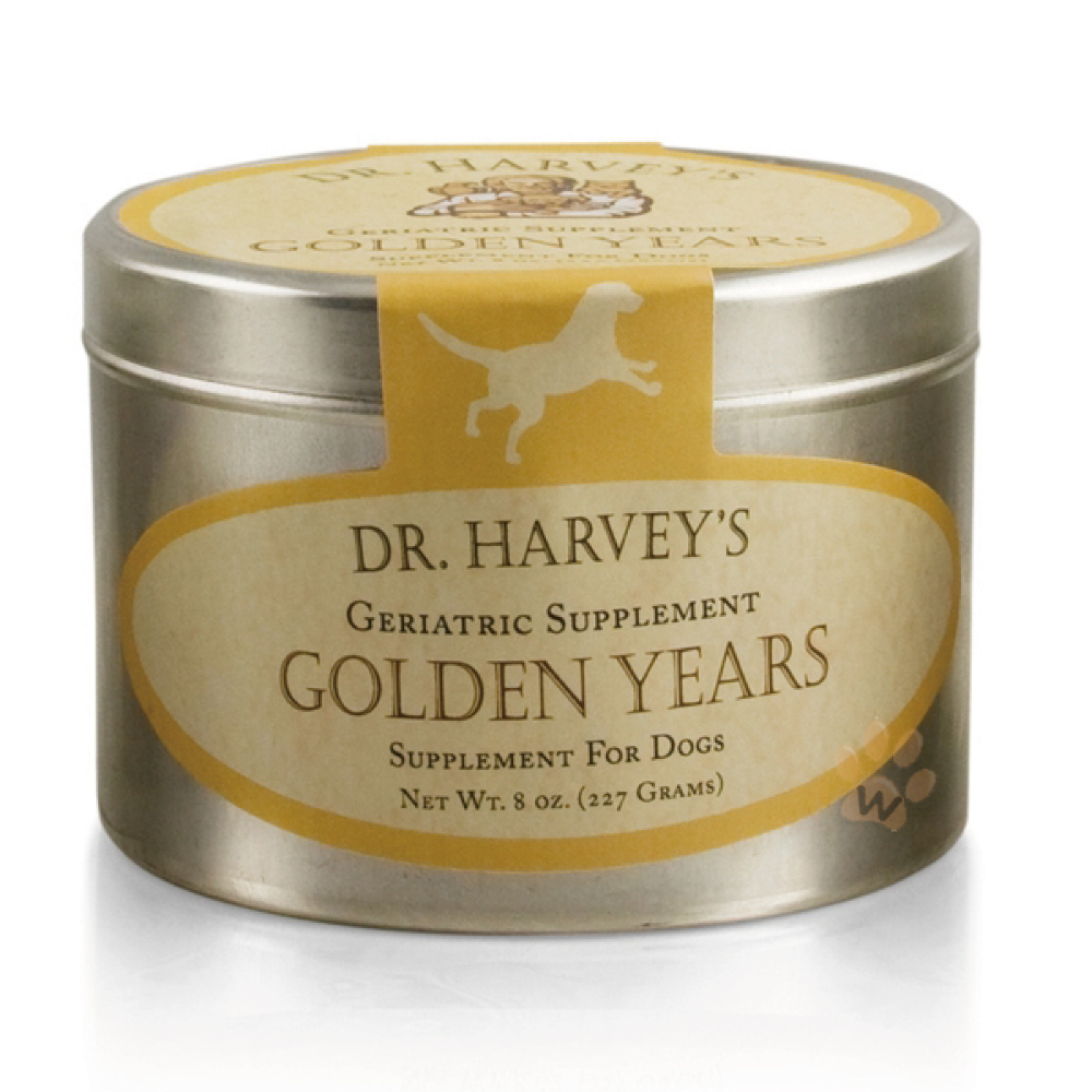 美國 Dr.Harvey’s 哈維博士-高齡犬黃金年代草本養生粉8oz