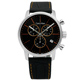 CK  紳士高端奢華三環日期皮革腕錶-橘黑x黑 /43mm product thumbnail 1