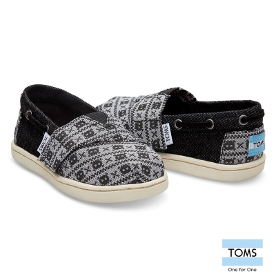 TOMS 牛仔骷髏懶人鞋-幼童款