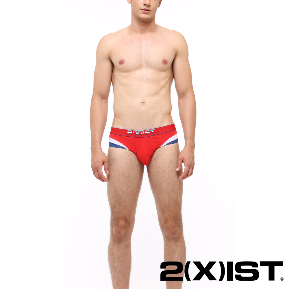 2(X)IST 美國之星AMERICAN ICON 低腰三角褲(紅)