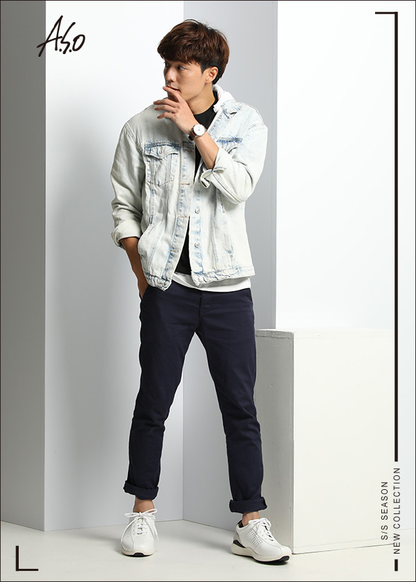 A.S.O 3D超動能 真皮沖孔奈米綁帶休閒男鞋 白色