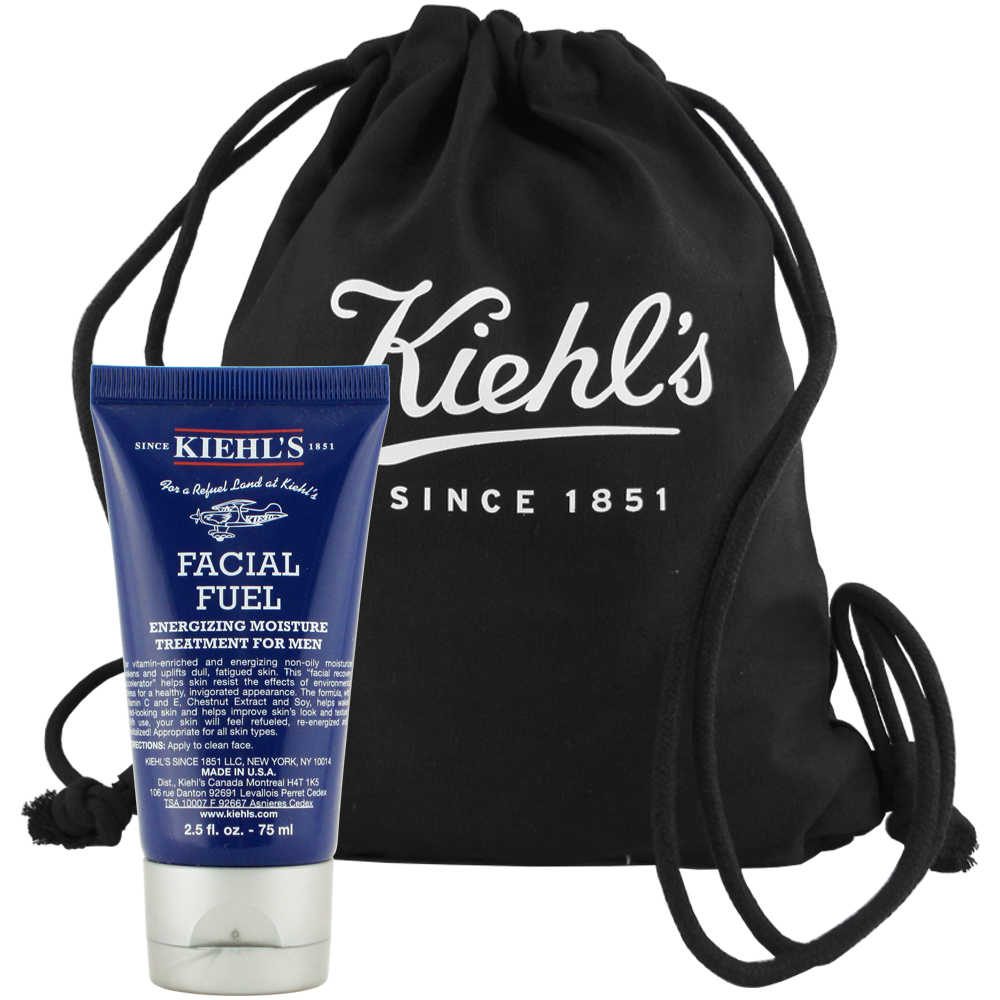 (即期品)KIEHLS契爾氏 極限男性活膚乳液75ml +贈環保經典兩用包