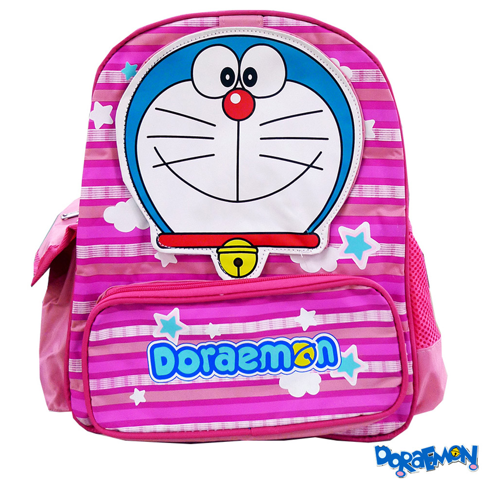 Doraemon 哆啦A夢 造型兒童書背包(粉_DO4183)