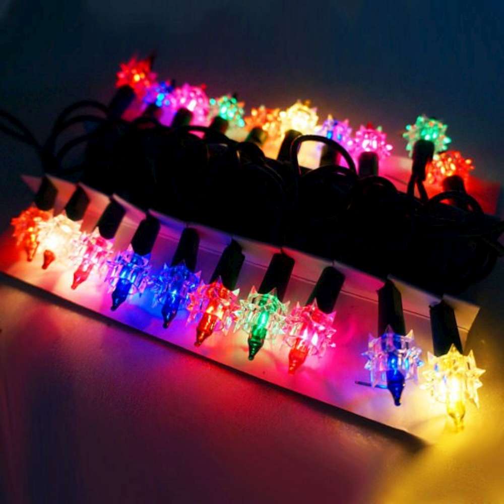 摩達客 聖誕燈-鑽石燈串 (20燈)(鎢絲燈)(可搭聖誕樹)