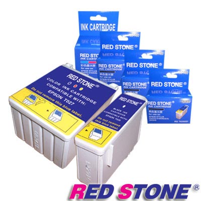 RED STONE for EPSON T026+T027墨水匣(3黑1彩)