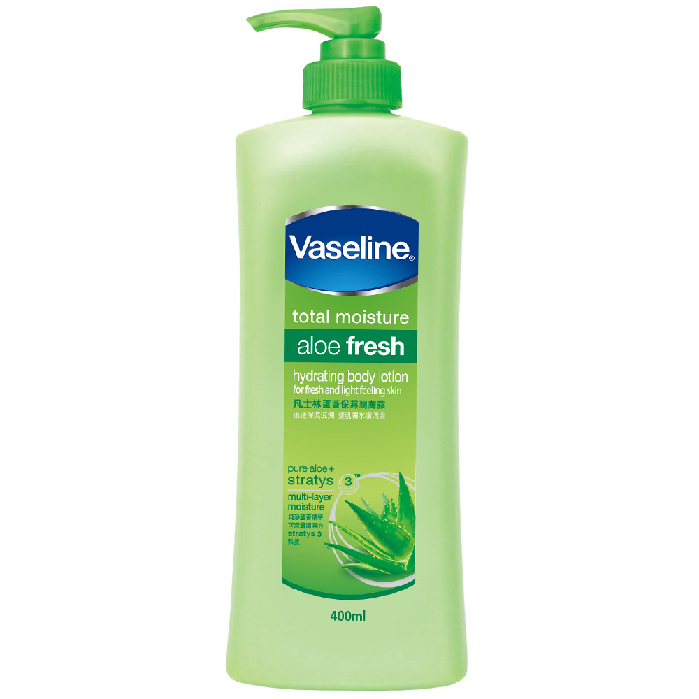 Vaseline凡士林 蘆薈保濕潤膚露400ml