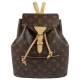 LV M43431 Montsouris經典Monogram翻蓋釦式後背包 product thumbnail 1