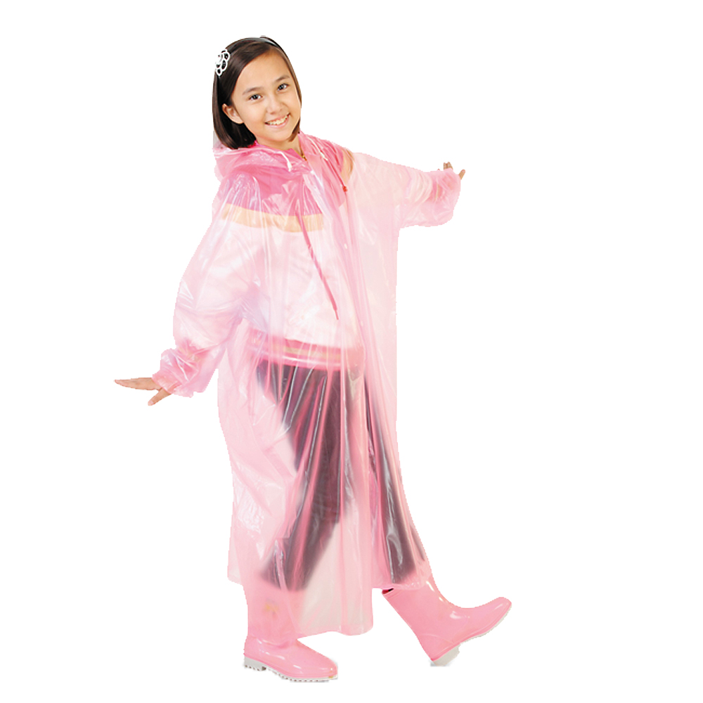 [快]達新牌 環保PVC童彩型雨衣 一件入