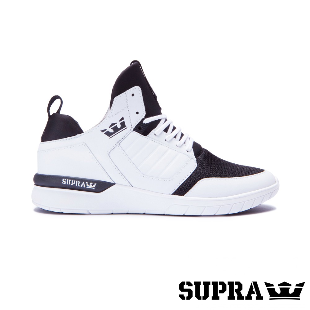 SUPRA Method系列男鞋-白/黑