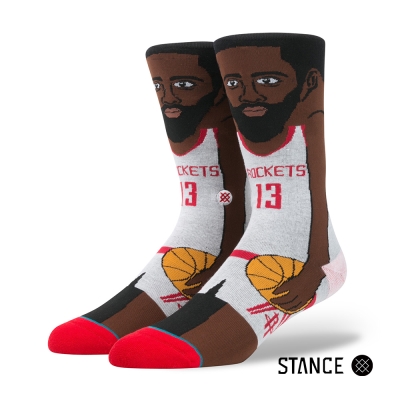 STANCE J. HARDEN-男襪-NBA卡通襪