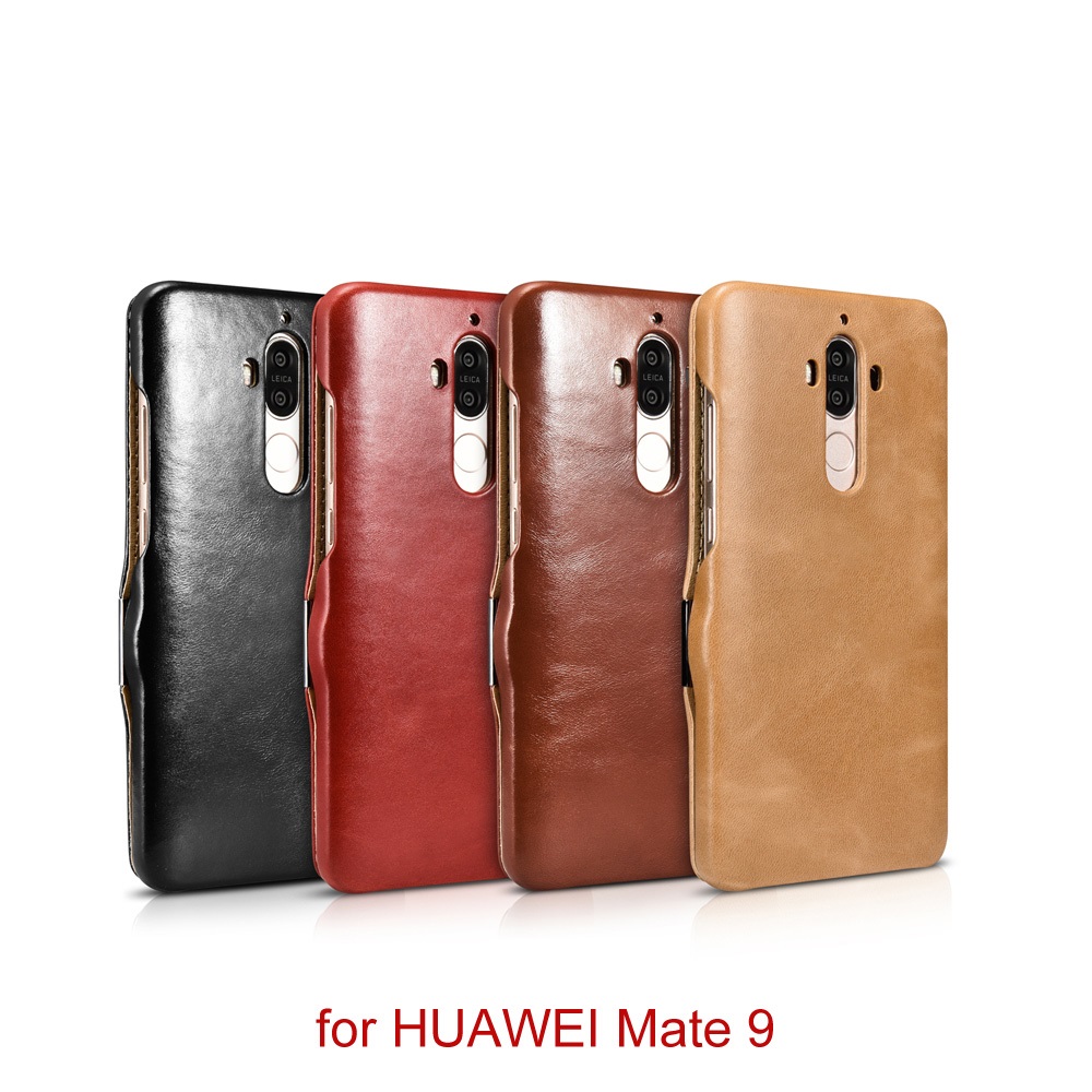 XOOMZ 復古系列HUAWEI華為Mate 9磁扣側掀手工真皮手機皮套