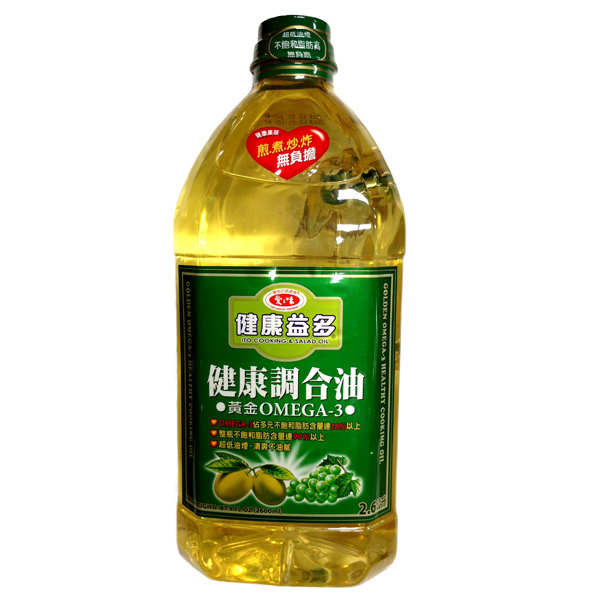 愛之味 黃金OMEGA-3健康調合油(2.6L)